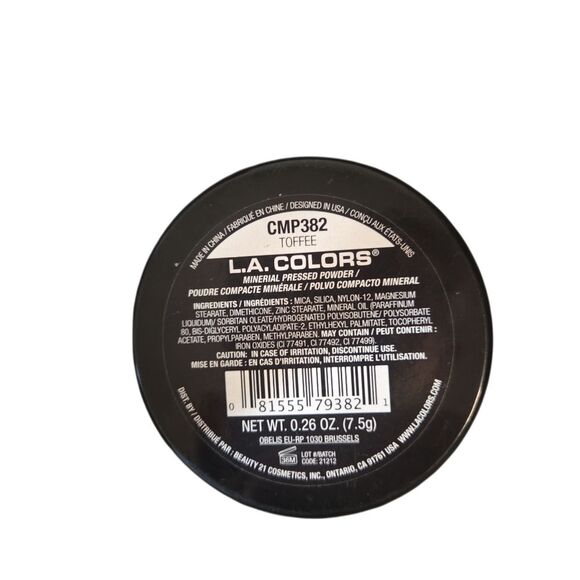 L.A. Colors Mineral Pressed Powder Set Of 2 - Toffee - Picture 3 of 4